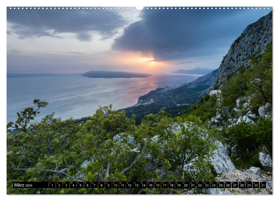 Dalmatia - Pearl of the Adriatic (CALVENDO wall calendar 2024) 