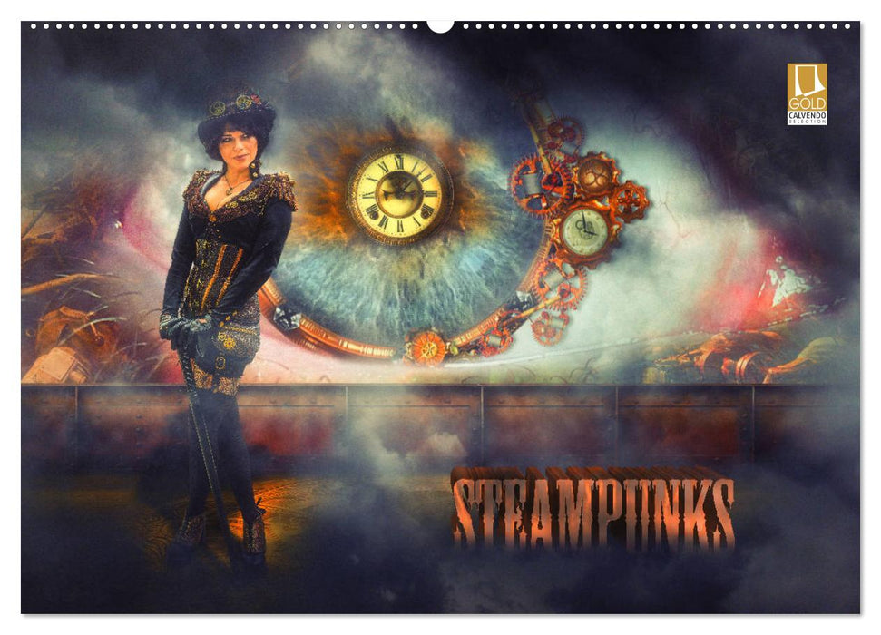 Steampunks (CALVENDO wall calendar 2024) 