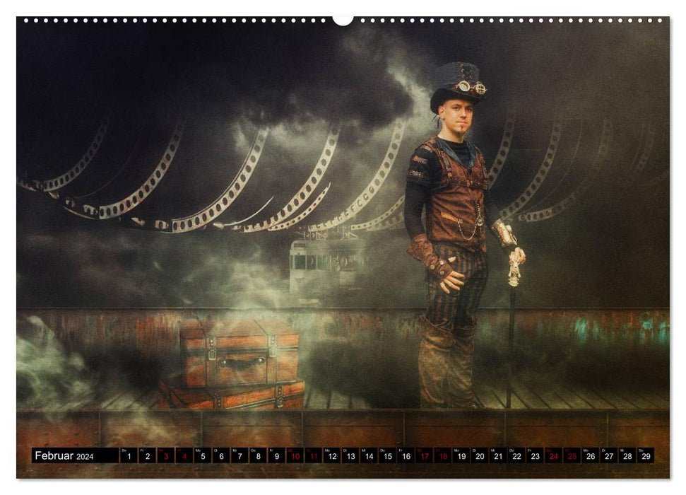 Steampunks (CALVENDO wall calendar 2024) 