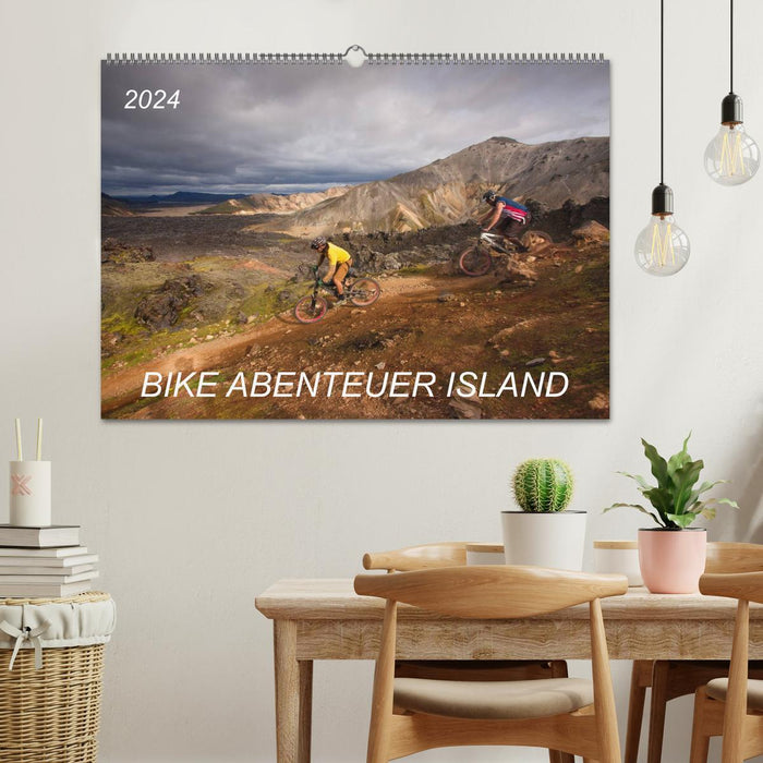 Bike Abenteuer Island (CALVENDO Wandkalender 2024)