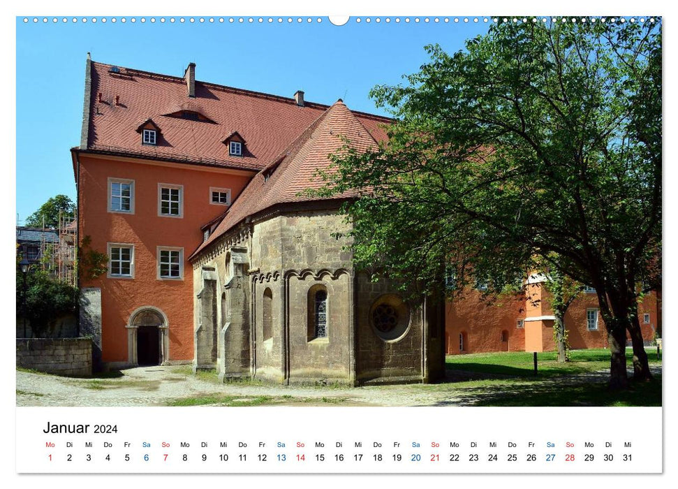 KLOSTER PFORTA (CALVENDO Premium Wandkalender 2024)