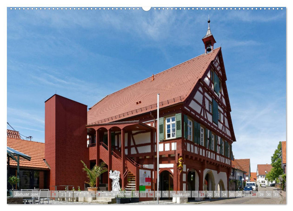 Weinstadt Wein-Kultur-Geschichte (CALVENDO Wandkalender 2024)