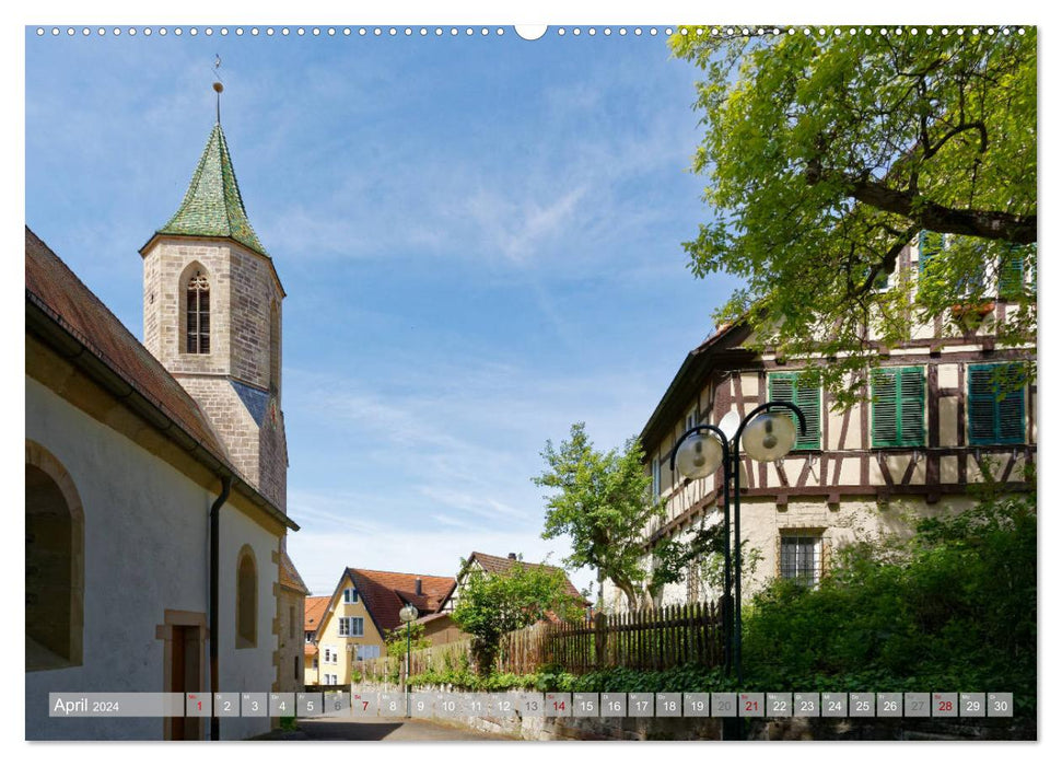 Weinstadt wine culture history (CALVENDO wall calendar 2024) 