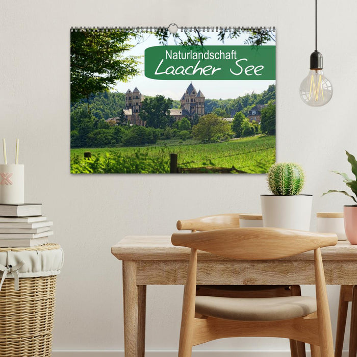 Natural landscape of Laacher See (CALVENDO wall calendar 2024) 