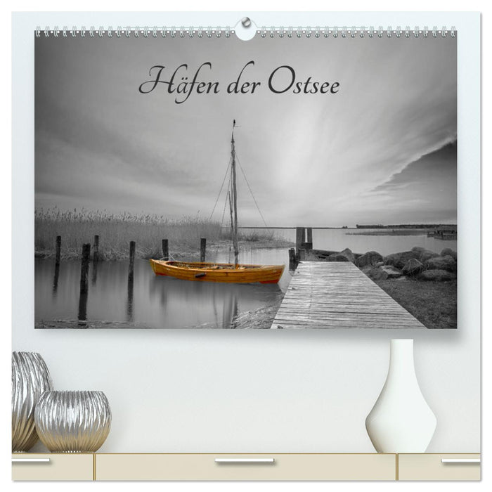 Häfen der Ostsee (CALVENDO Premium Wandkalender 2024)