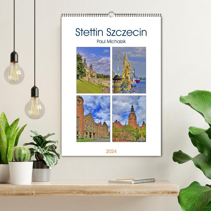Stettin Szczecin (CALVENDO Wandkalender 2024)