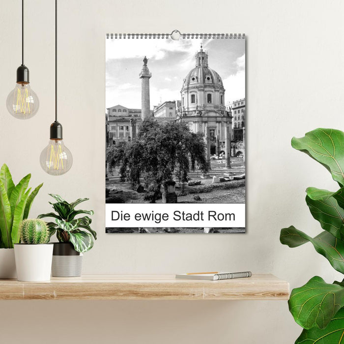 Die ewige Stadt Rom (CALVENDO Wandkalender 2024)