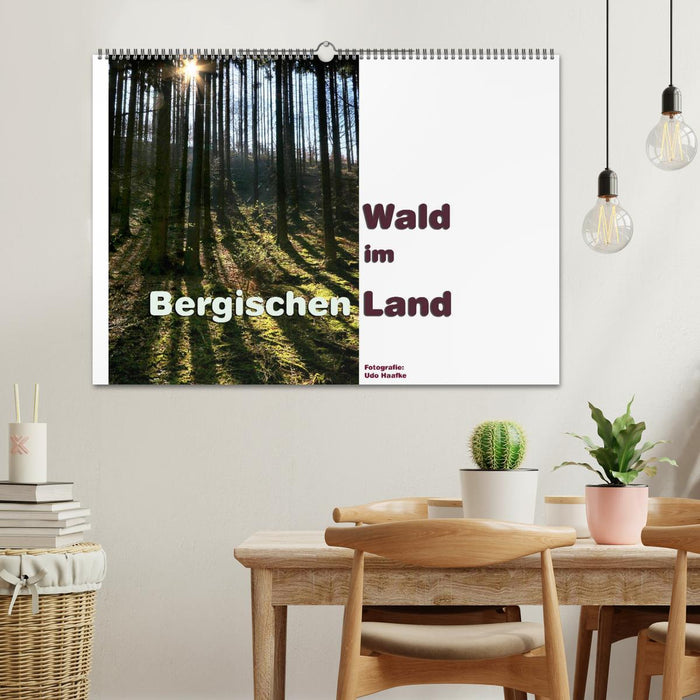 Forest in the Bergisches Land 2024 (CALVENDO wall calendar 2024) 