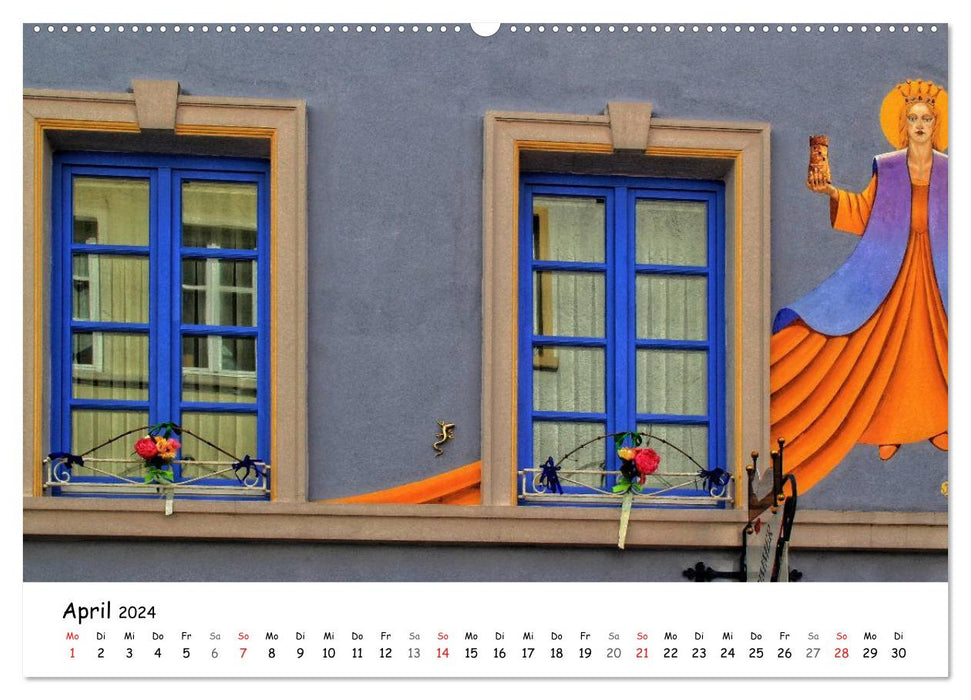 Eye-catchers - windows and doors (CALVENDO wall calendar 2024) 