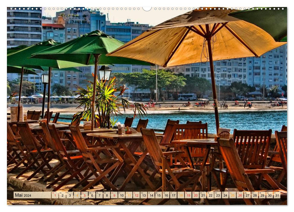 Rio de Janeiro, City of Sunshine (CALVENDO Wall Calendar 2024) 