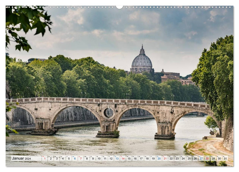Roma (CALVENDO Premium Wandkalender 2024)