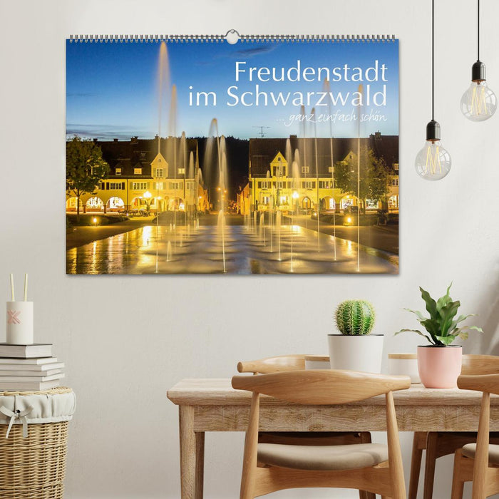 Freudenstadt im Schwarzwald ... ganz einfach schön (CALVENDO Wandkalender 2024)