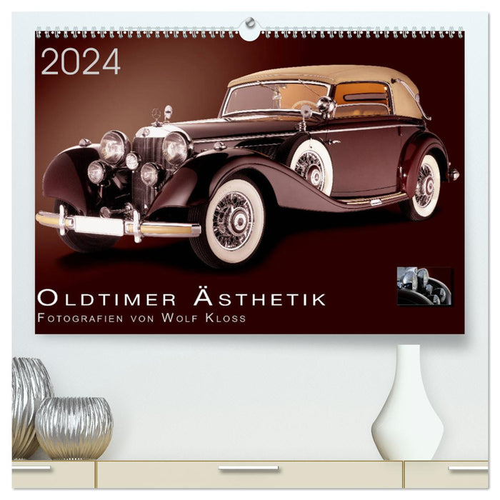 Oldtimer Ästhetik - Fotografien von Wolf Kloss (CALVENDO Premium Wandkalender 2024)