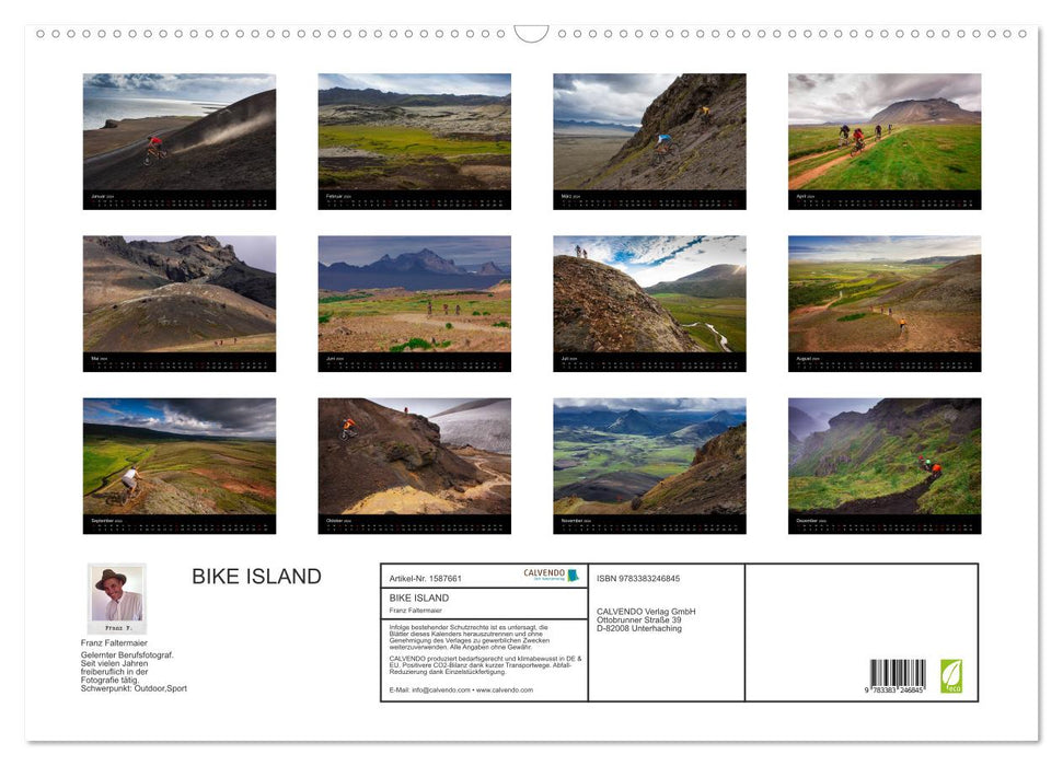 BIKE ISLAND (CALVENDO Wandkalender 2024)