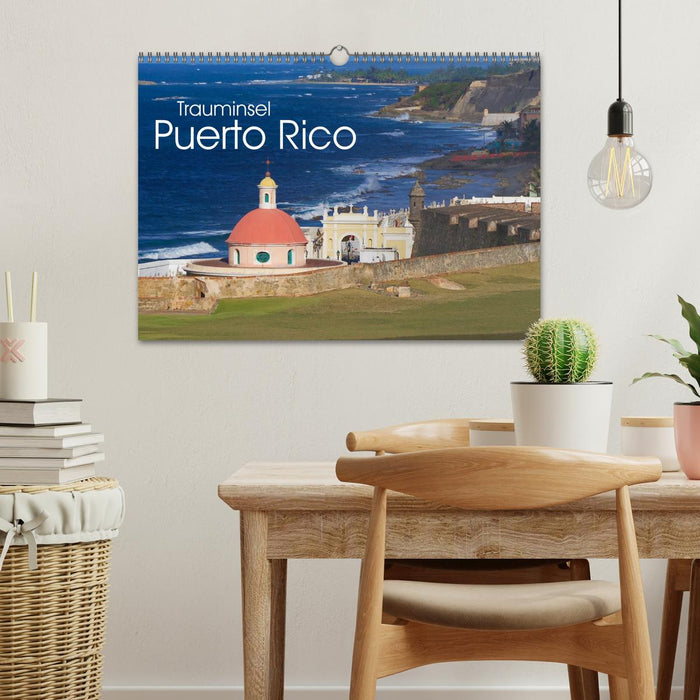 Dream Island Puerto Rico (CALVENDO Wall Calendar 2024) 