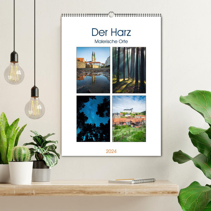 Der Harz - Malerische Orte (CALVENDO Wandkalender 2024)