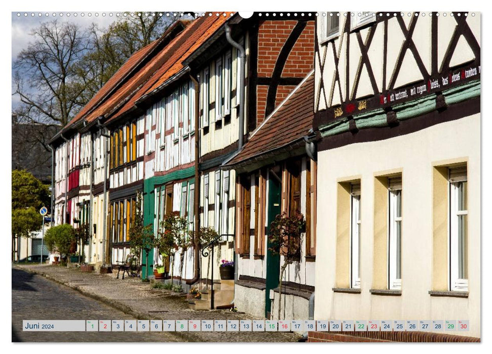 Kalbe/ Milde - liebenswerte Kleinstadt in der Altmark (CALVENDO Wandkalender 2024)