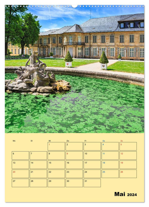 Bayreuth - die oberfränkische Hauptstadt (CALVENDO Wandkalender 2024)