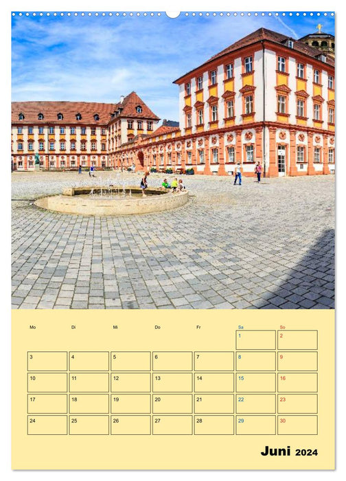 Bayreuth - die oberfränkische Hauptstadt (CALVENDO Wandkalender 2024)