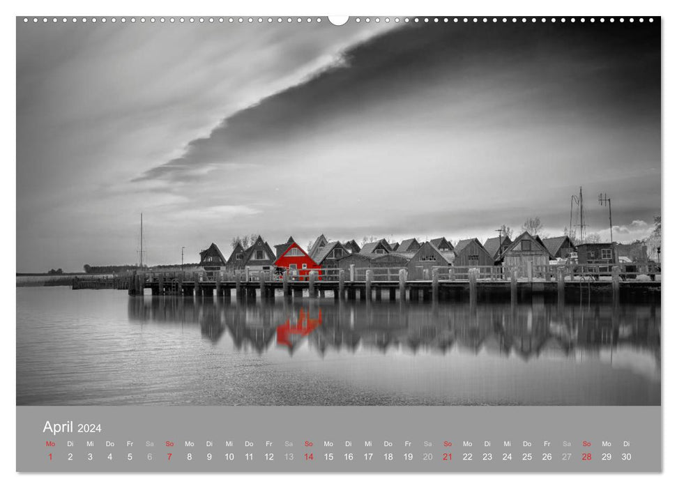 Häfen der Ostsee (CALVENDO Wandkalender 2024)