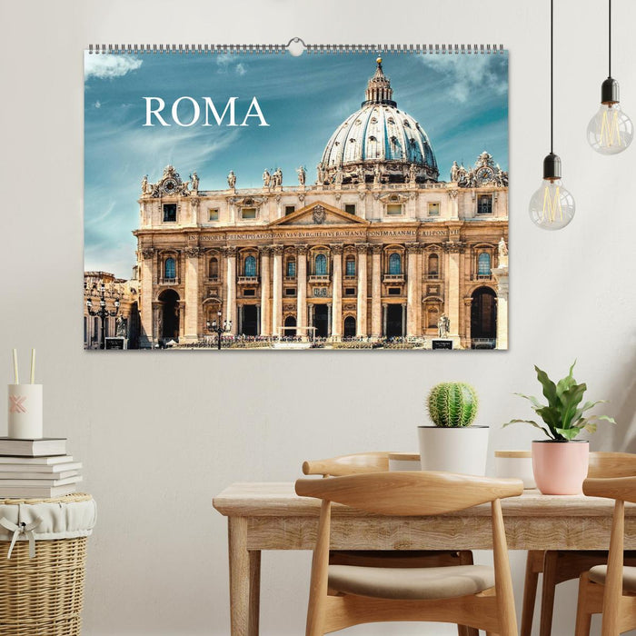 Roma (Calendrier mural CALVENDO 2024) 
