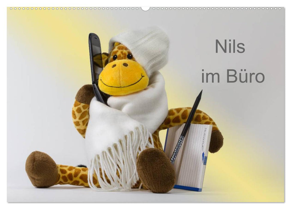 Nils au bureau (calendrier mural CALVENDO 2024) 