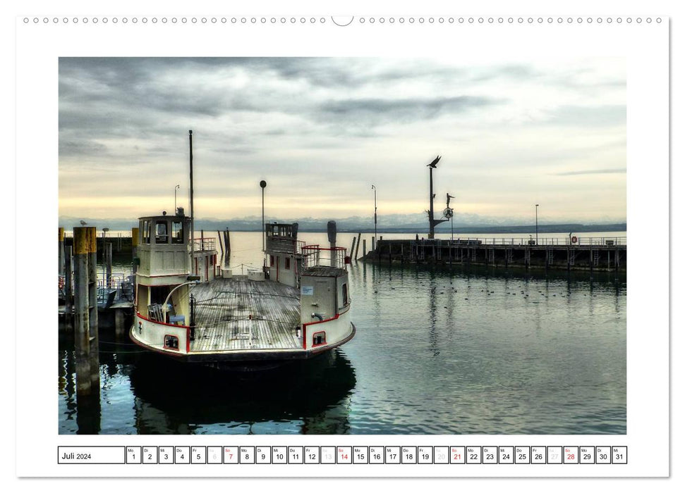 Bodensee - Seesucht (CALVENDO Premium Wandkalender 2024)