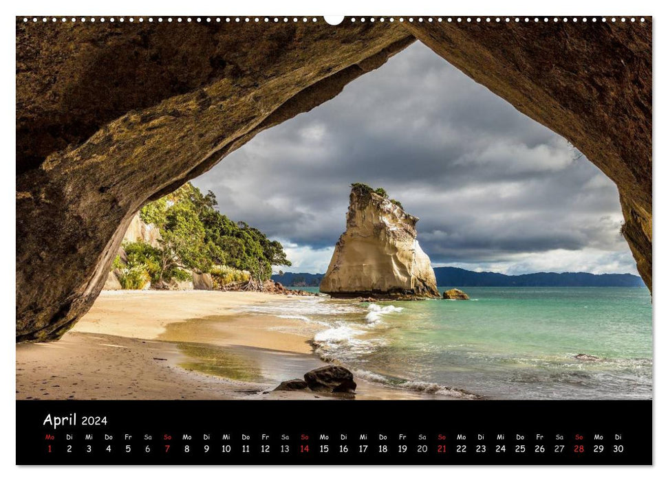Sehnsucht nach Neuseeland (CALVENDO Wandkalender 2024)