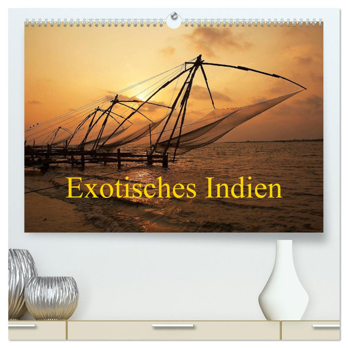 Exotisches Indien (CALVENDO Premium Wandkalender 2024)