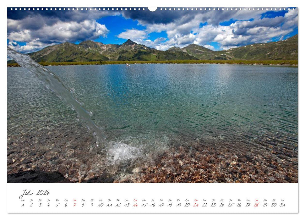 Schöne Grüße aus Obertauern (CALVENDO Premium Wandkalender 2024)