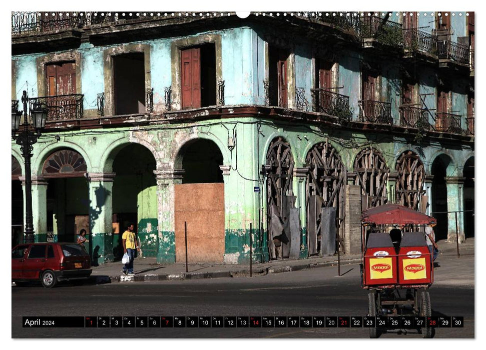 Cuba - rhythm, rum and revolution (CALVENDO wall calendar 2024)