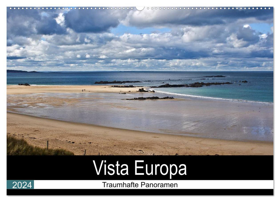 Vista Europa - Panoramas fantastiques (Calendrier mural CALVENDO 2024) 