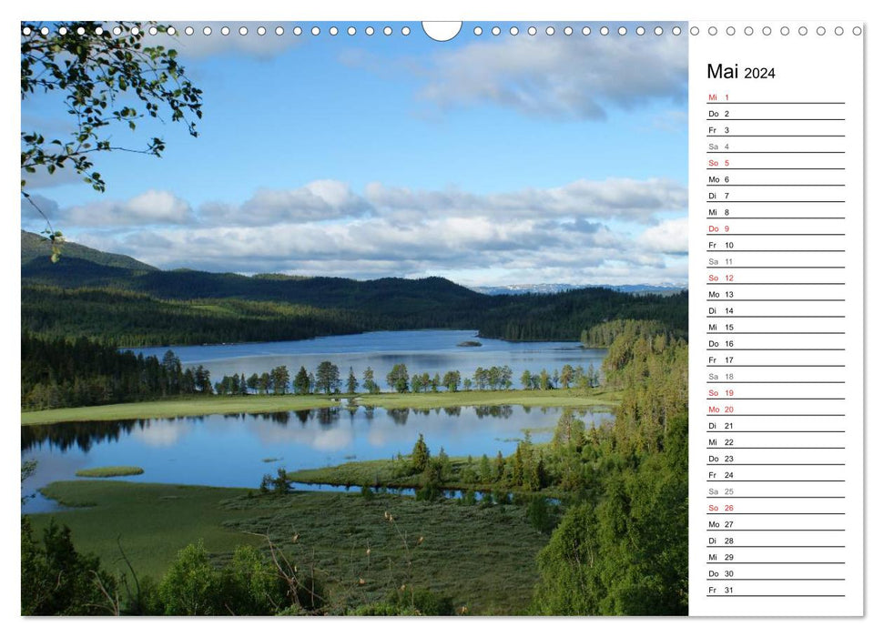 Norwegen und seine Schönheiten 2024 (CALVENDO Wandkalender 2024)