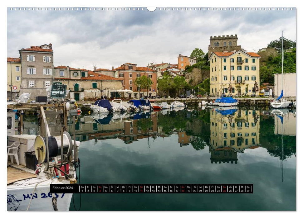 Trieste - moods and views (CALVENDO wall calendar 2024) 