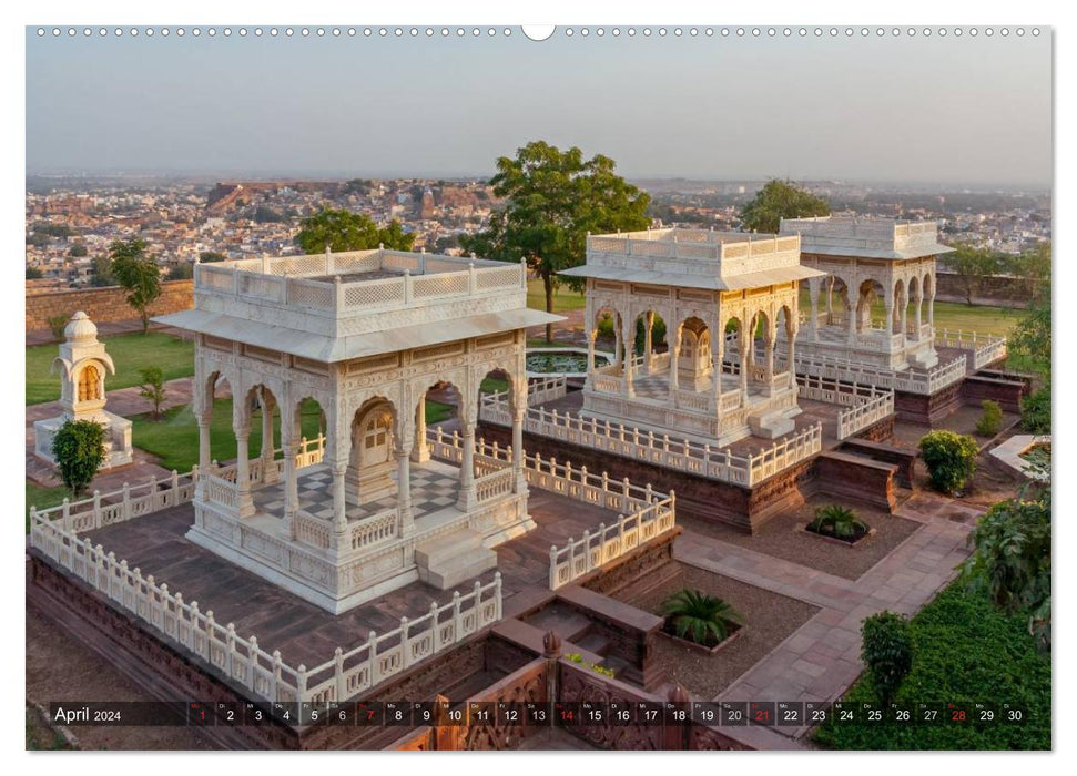 Indien, Rajasthan (CALVENDO Wandkalender 2024)