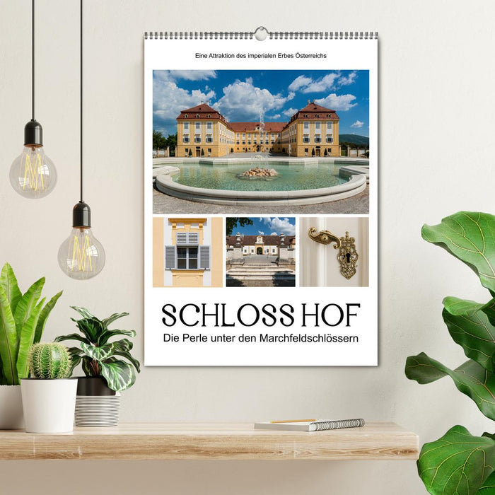 Schloss Hof – Die Perle unter den Marchfeldschlössern (CALVENDO Wandkalender 2024)