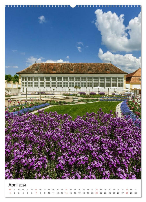 Schloss Hof – Die Perle unter den Marchfeldschlössern (CALVENDO Wandkalender 2024)