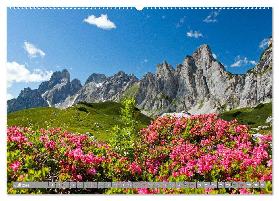 Die Bischofsmütze im schönen Salzburger Land (CALVENDO Premium Wandkalender 2024)
