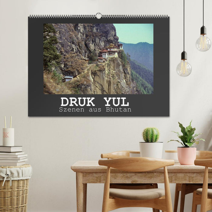 Druk Yul - Szenen aus Bhutan (CALVENDO Wandkalender 2024)