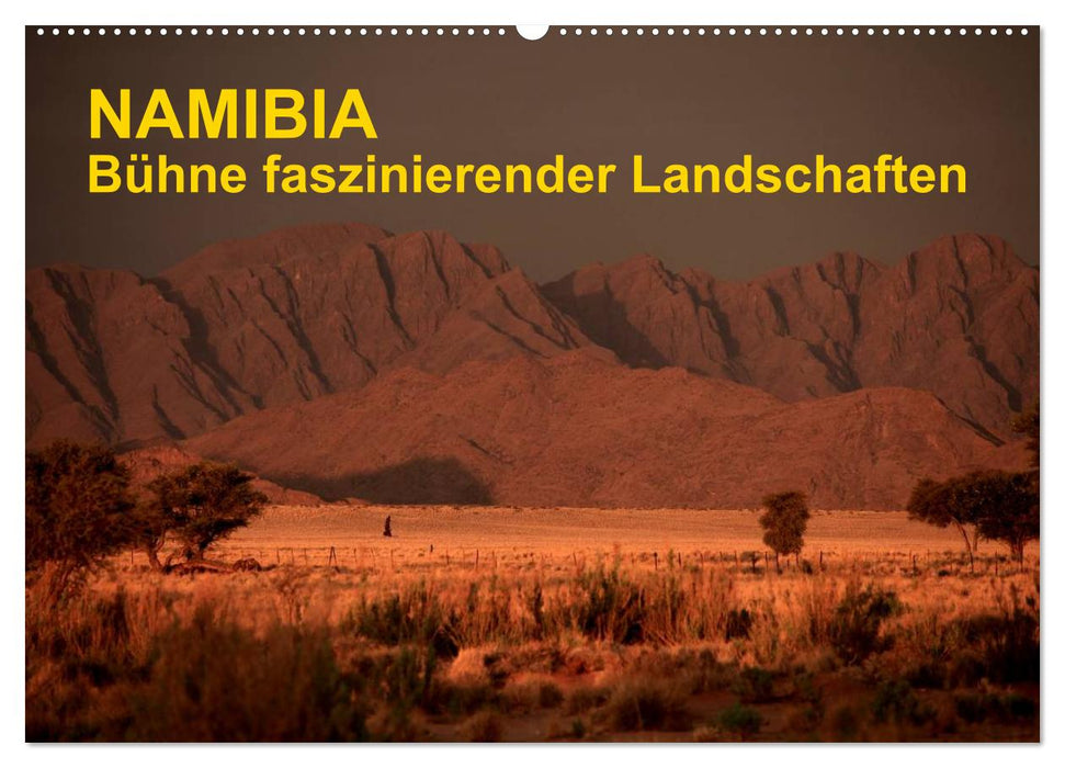 Namibia - stage of fascinating landscapes (CALVENDO wall calendar 2024) 