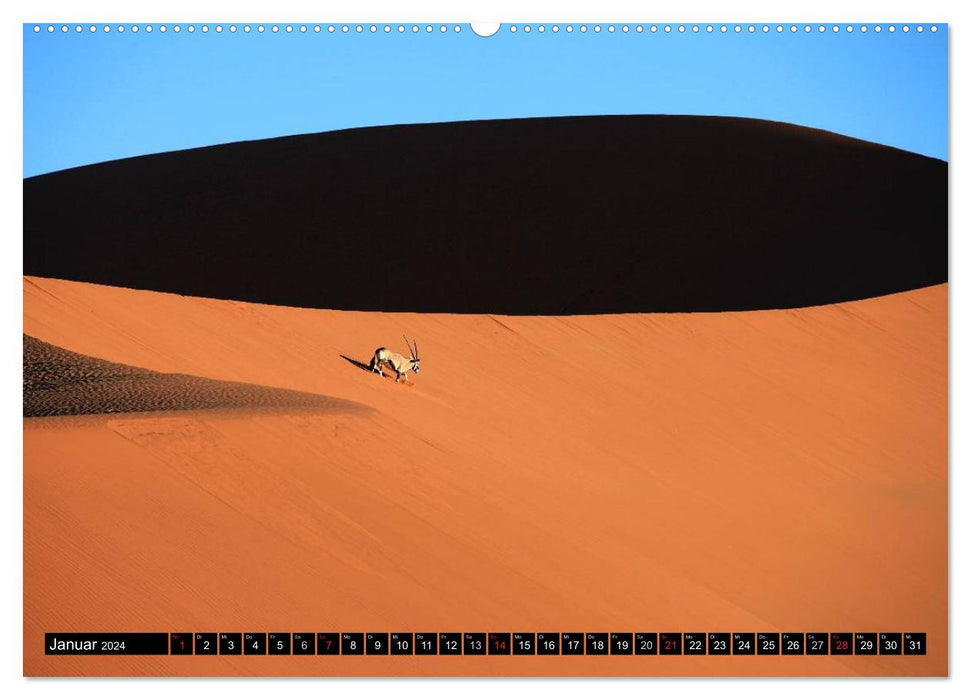 Namibia - stage of fascinating landscapes (CALVENDO wall calendar 2024) 