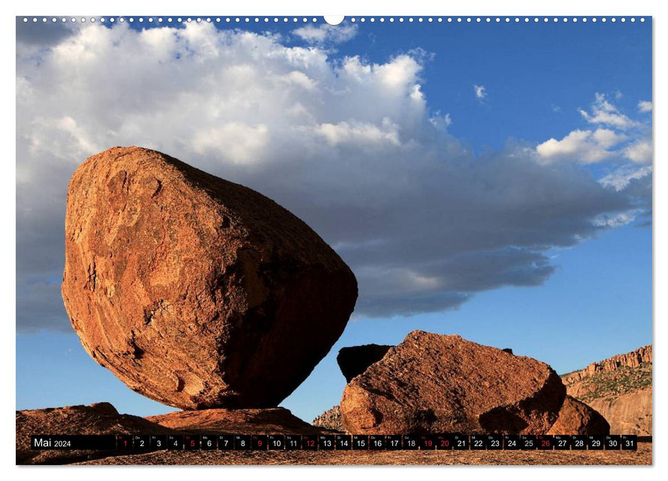 Namibia - stage of fascinating landscapes (CALVENDO wall calendar 2024) 