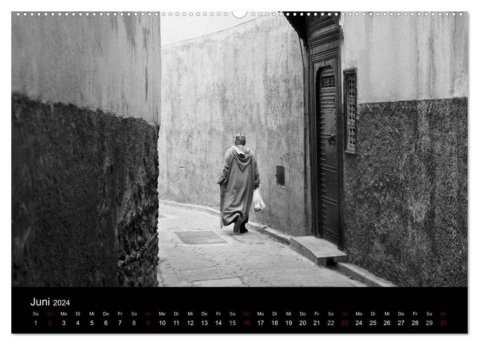 Fès - Älteste Königsstadt Marokkos (CALVENDO Wandkalender 2024)