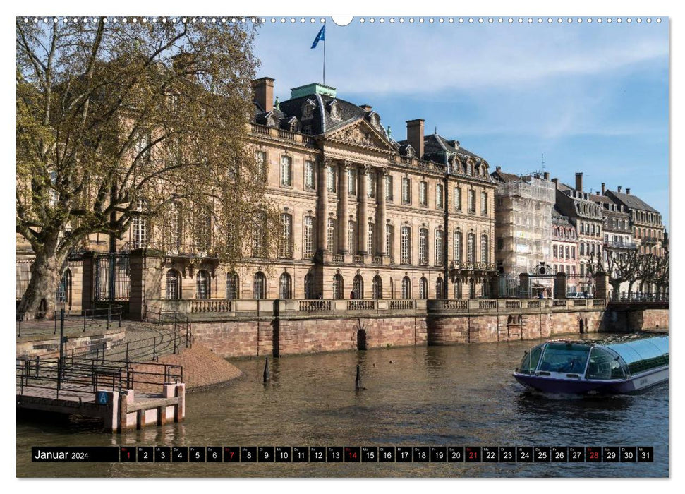 France - Strasbourg (Calvendo Premium Calendrier mural 2024) 