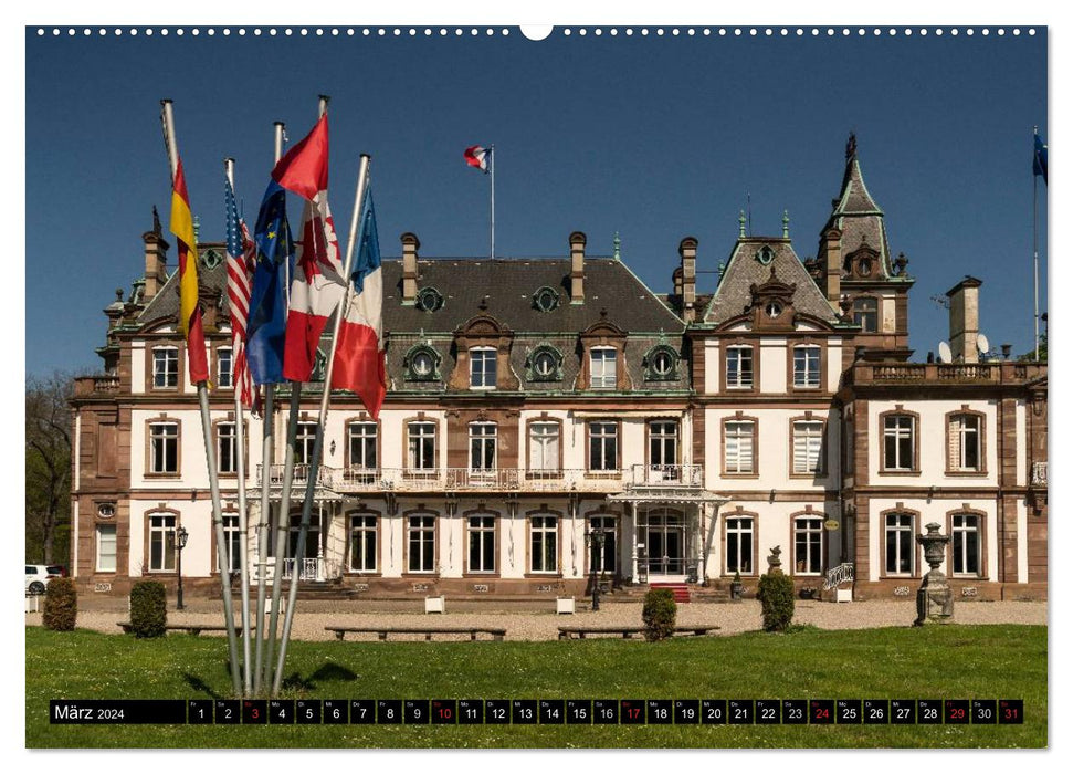 Frankreich - Strasbourg (CALVENDO Premium Wandkalender 2024)