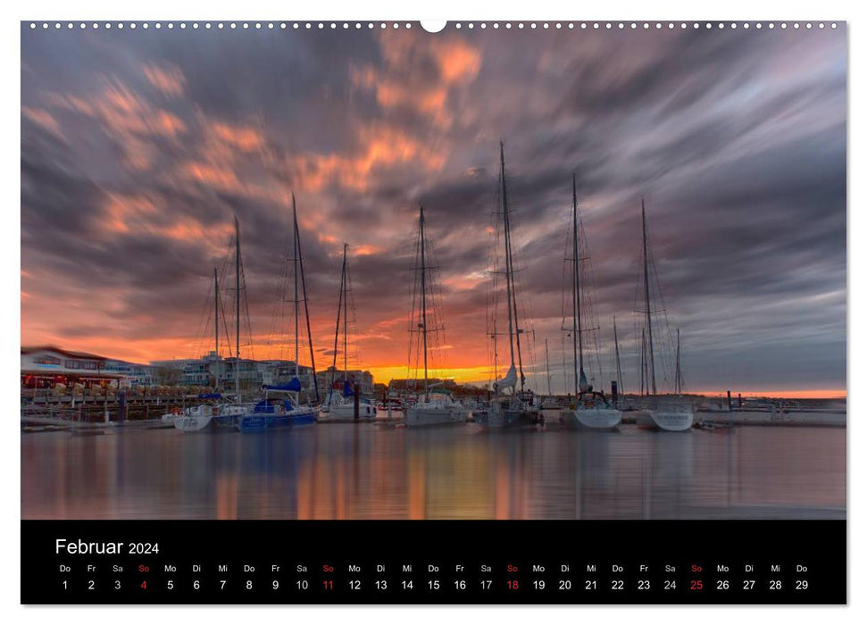 Picturesque Baltic Sea (CALVENDO wall calendar 2024) 