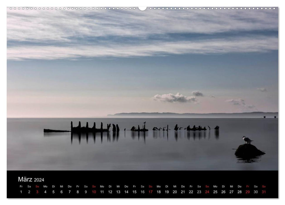 Malerische Ostsee (CALVENDO Wandkalender 2024)