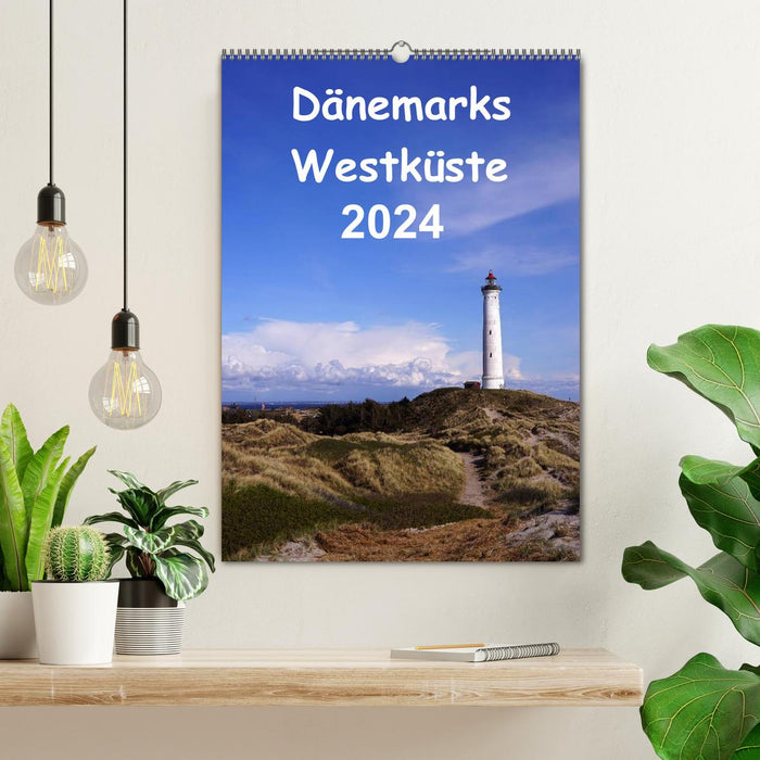 Dänemarks Westküste 2024 (CALVENDO Wandkalender 2024)