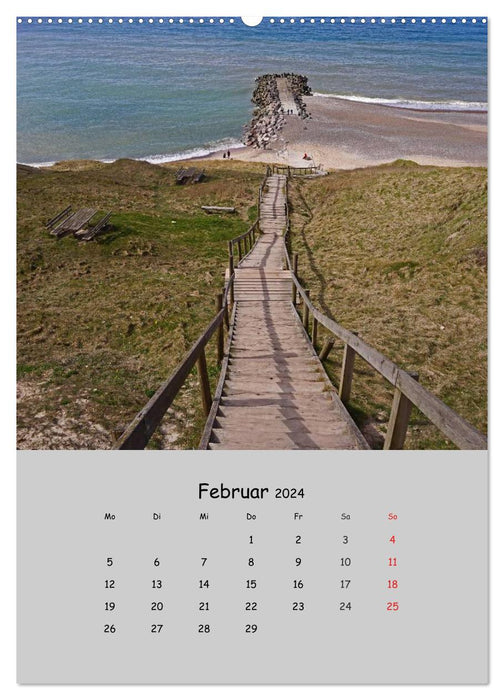 Denmark's West Coast 2024 (CALVENDO wall calendar 2024) 