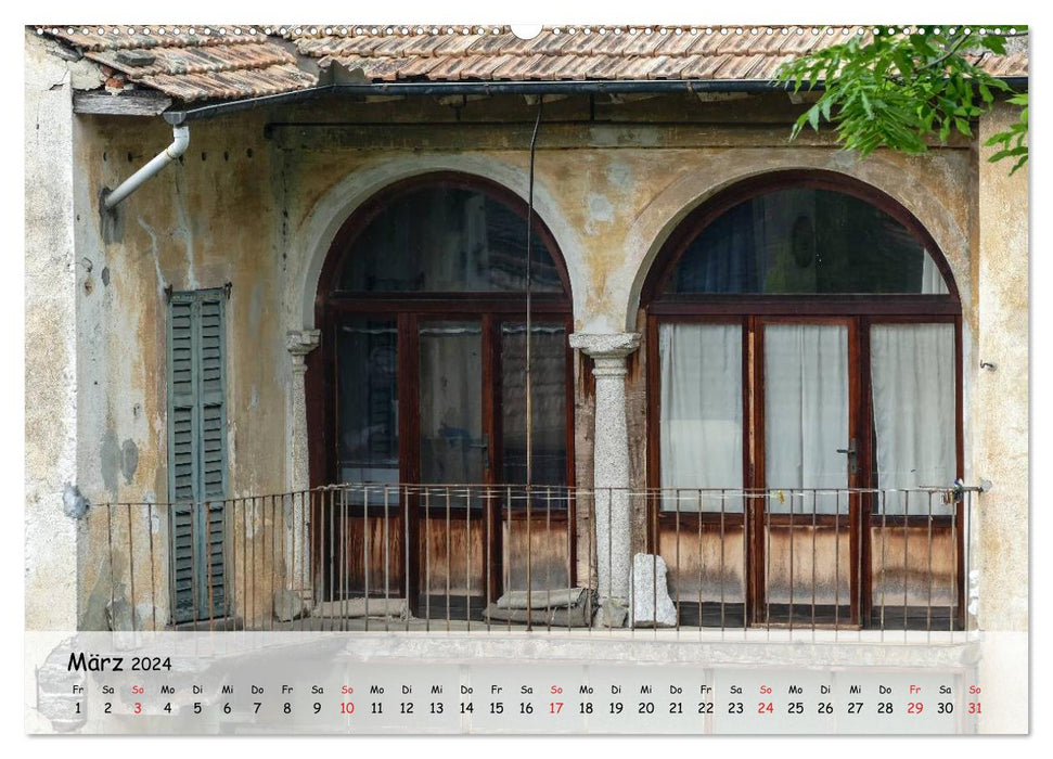 Impressions from Lake Orta (CALVENDO Premium Wall Calendar 2024) 